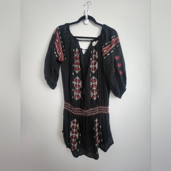 Ralph Lauren denim and‎ supply Embroidered southwestern Aztec dress - Picture 2 of 10